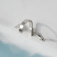 Nite Series Single-Handle Deck-Mount Roman Tub Faucet with Handheld Sprayer in Brushed Nickel