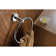 AC-AZ005BN - ANZZI Caster Series Towel Ring in Brushed Nickel