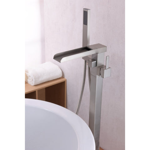 ANZZI Union 2-Handle Claw Foot Tub Faucet with Hand Shower