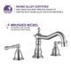 ANZZI Highland 8 in. Widespread 2-Handle Bathroom Faucet