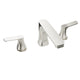 L-AZ902BN - ANZZI 2-Handle 3-Hole 8 in. Widespread Bathroom Faucet With Pop-up Drain in Brushed Nickel