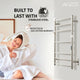 ANZZI Gown 7-Bar Stainless Steel Wall Mounted Towel Warmer