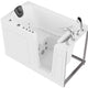 32 in. x 60 in. Right Drain Quick Fill Walk-In Whirlpool and Air Tub with Powered Fast Drain in White