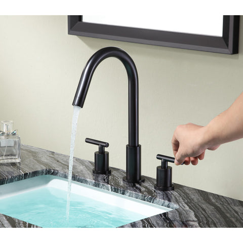 L-AZ191ORB - ANZZI Spartan 8 in. Widespread 2-Handle Bathroom Faucet in Oil Rubbed Bronze