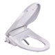 Electric Bidet Seat with Auto Lid, Heated, Warm Water, Air Dryer, Self Cleaning, Lady Wash, Deodorizer, and Classic Remote