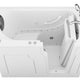 ANZZI Coupe Premier 53 - 60 in x 28 in. Right Drain Air Jetted Walk-in Tub in White