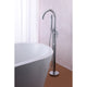 Coral Series 2-Handle Freestanding Claw Foot Tub Faucet with Hand Shower