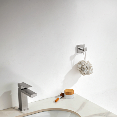 ANZZI 5-Piece Brushed Nickel Bathroom Accessories Set