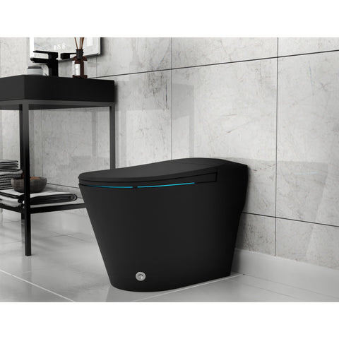 TL-ST950WIFI-MB - ENVO ENVO Echo Elongated Smart Toilet Bidet in Matte Black with Auto Open, Auto Flush, Voice and Wifi Controls