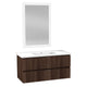 VT-MR3CT39-DB - ANZZI 39 in W x 20 in H x 18 in D Bath Vanity in Dark Brown with Cultured Marble Vanity Top in White with White Basin & Mirror