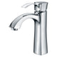 ANZZI Rhythm Series Single Hole Single-Handle Mid-Arc Bathroom Faucet