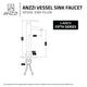 ANZZI Fifth Single Hole Single-Handle Bathroom Faucet