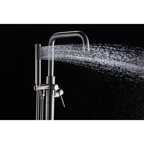 ANZZI Moray Series 2-Handle Freestanding Tub Faucet with Hand Shower