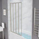 ANZZI 56-in. x 33-in. Accordion-Style Bathtub Shower Door