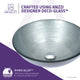 ANZZI Posh Series Deco-Glass Vessel Sink