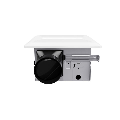 ANZZI 80 CFM 0.7 Sones Bathroom Exhaust Fan with LED Light Ceiling Mount