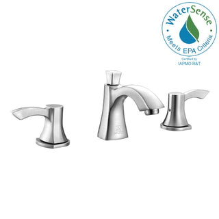 ANZZI Sonata Widespread Faucet, Dual Lever Control, 1.2 GPM WaterSense & ADA Certified, Rhino Alloy Solid Brass, Various Finishes