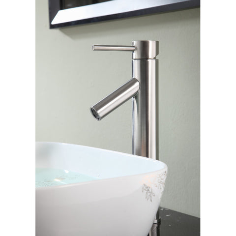 L-AZ111BN - ANZZI Valle Single Hole Single Handle Bathroom Faucet in Brushed Nickel