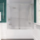 ANZZI Don Series 60 in. x 62 in. Frameless Sliding Tub Door