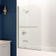 ANZZI Myth 28 in. x 56 in. Frameless Tub Door with TSUNAMI GUARD