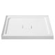 SB-AZ009WH-R - ANZZI ANZZI Series 36 in. x 36 in. Double Threshold Shower Base in White