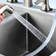 VANGUARD Undermount 23 in. Single Bowl Kitchen Sink with Soave Faucet in Brushed Nickel