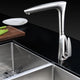 Timbre Series Single-Handle Standard Kitchen Faucet in Brushed Nickel
