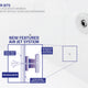 Janna 6 ft. Acrylic Whirlpool and Air 53 Gallon Capacity Freestanding Bathtub with Center Drain in White