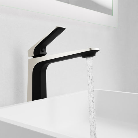 ANZZI Single Handle Single Hole Bathroom Vessel Sink Faucet With Pop-up Drain