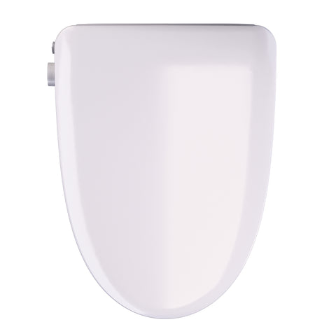 Electric Bidet Seat with Auto Lid, Heated, Warm Water, Air Dryer, Self Cleaning, Lady Wash, Deodorizer, and Classic Remote