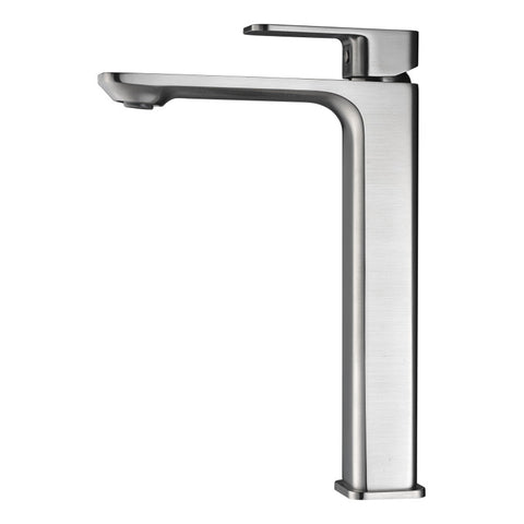 L-AZ103BN - ANZZI Vibra Single Hole Single-Handle Bathroom Sink Faucet-Brushed Nickel