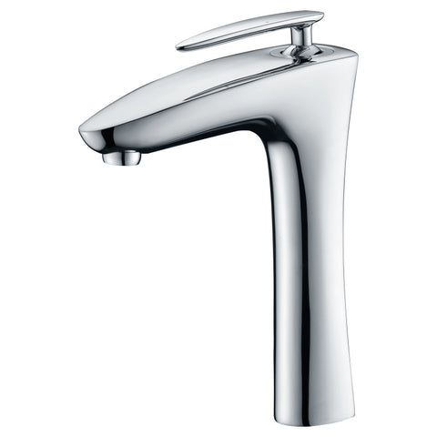 L-AZ022 - ANZZI Crown Series Single Handle Vessel Sink Faucet in Polished Chrome