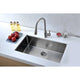 K-AZ3219-1A - Vanguard Undermount Stainless Steel 32 in. 0-Hole Single Bowl Kitchen Sink in Brushed Satin