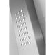 ANZZI Pier 48 in. Full Body Shower Panel with Heavy Rain Shower and Spray Wand in Brushed Steel