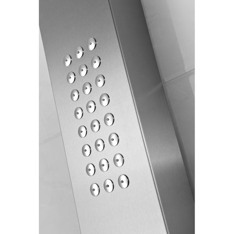 King 48 in. Full Body Shower Panel with Heavy Rain Shower and Spray Wand