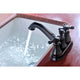 ANZZI Major Series 4 in. Centerset 2-Handle Mid-Arc Bathroom Faucet