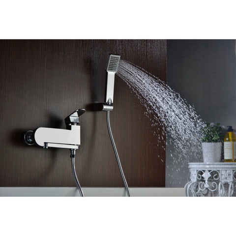 ANZZI Echo Series 1-Handle 1-Spray Tub and Shower Faucet in Polished Chrome