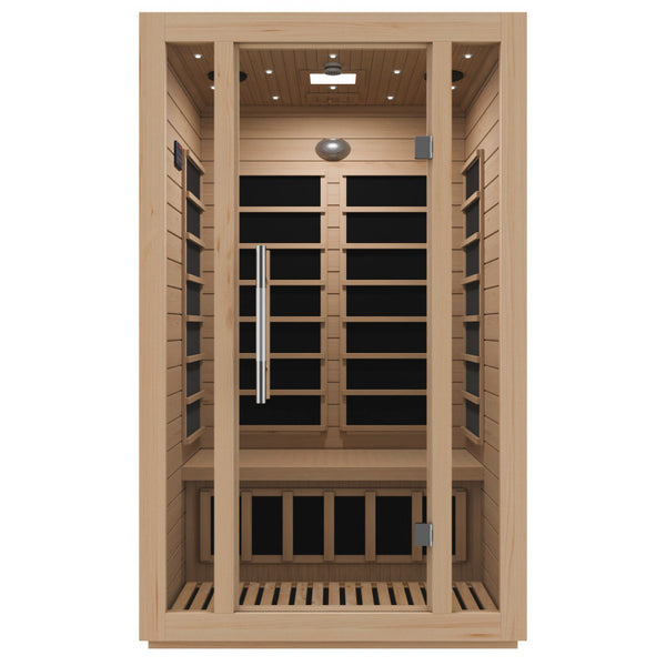 SC-SS0008-2P - SaunaSpa Maldives 2-Person Indoor Hemlock Wooden