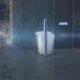 ENVO Echo Elongated 1.28 GPF Smart Bidet Toilet in White with Auto Open, Auto Close, Auto Flush, and Heated Seat