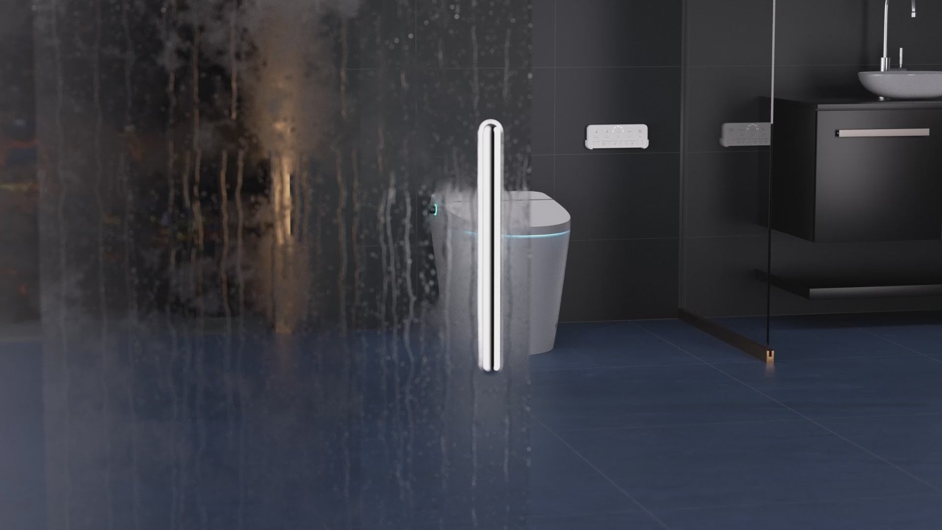 TL-ST823WH - ANZZI Juno 26 in. Smart Toilet and Bidet Set in White