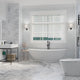ANZZI 5-Piece Brushed Nickel Bathroom Accessories Set