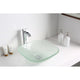 LS-AZ081 - ANZZI Vista Series Deco-Glass Vessel Sink in Lustrous Frosted Finish