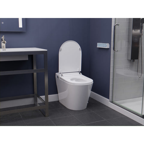 TL-ST950WIFI-WH - ENVO ENVO Echo Elongated Smart Toilet Bidet in White with Auto Open, Auto Flush, Voice and Wifi Controls