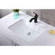 Dahlia Series 20.5 in. Ceramic Undermount Sink Basin