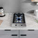 12 in. Gas Cooktop in Stainless Steel with 2 Burners, Gas Regulator and LP Kit
