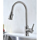 Elysian Farmhouse 33 in. Double Bowl Kitchen Sink with Sails Faucet