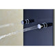 Melody 59 in. 6-Jetted Shower Panel with Heavy Rain Shower and Spray Wand Deco-Glass