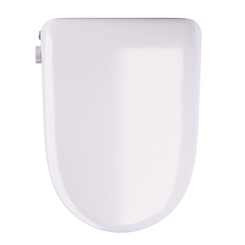 Electric Bidet Seat with Heated Seat, Warm Water, Rear and Lady Wash, Air Dryer, Self Cleaning Nozzle, and Wireless Remote