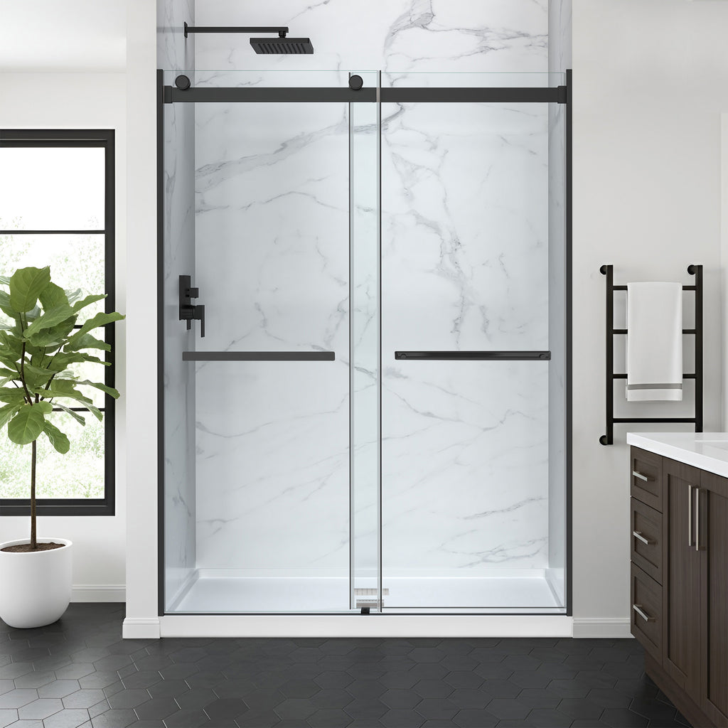 SD-5801103-PRX - ANZZI Kahn Series 48 in. x 32 in. Alcove Shower Base ...