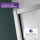 ANZZI Halberd 48 in. x 72 in. Framed Shower Door with TSUNAMI GUARD